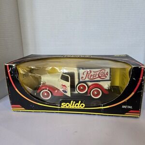 Solido‎ Metal Prestige 1936 Ford  Pepsi Cola Delivery Truck Nib Box Damage